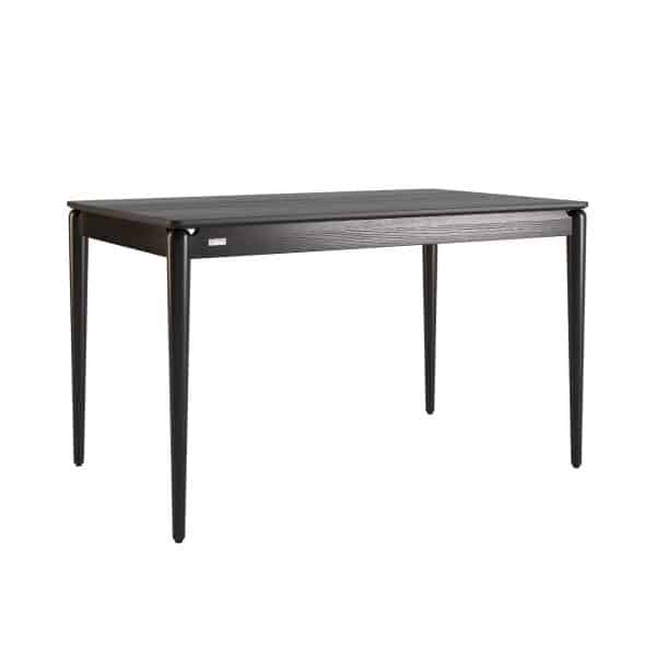 Ausziehbarer Tisch ECLIPSE 130+60 x 80, schwarz