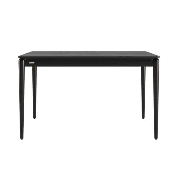 Ausziehbarer Tisch Eclipse 130+60 x 80 schwarz
