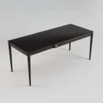 Ausziehbarer Tisch ECLIPSE 130+60 x 80, schwarz – Bild 13