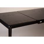 Ausziehbarer Tisch ECLIPSE 130+60 x 80, schwarz – Bild 6