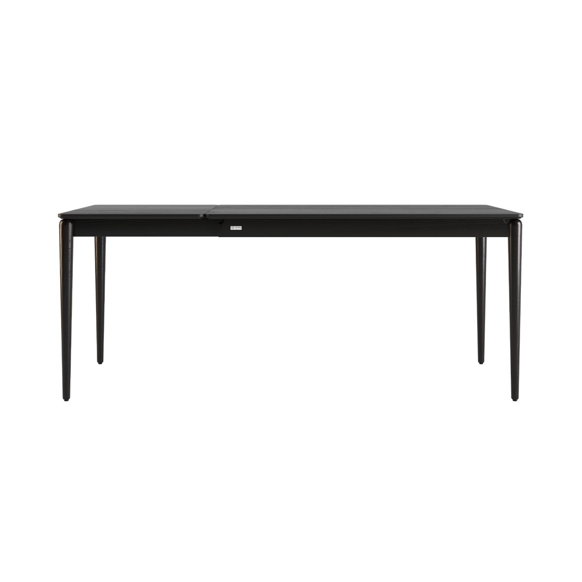Ausziehbarer Tisch ECLIPSE 130+60 x 80, schwarz – Bild 10