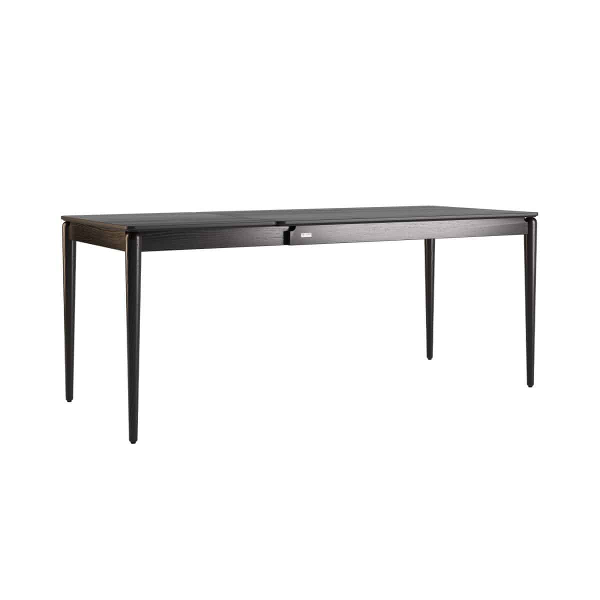 Ausziehbarer Tisch ECLIPSE 130+60 x 80, schwarz – Bild 11