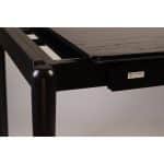 Ausziehbarer Tisch ECLIPSE 130+60 x 80, schwarz – Bild 8