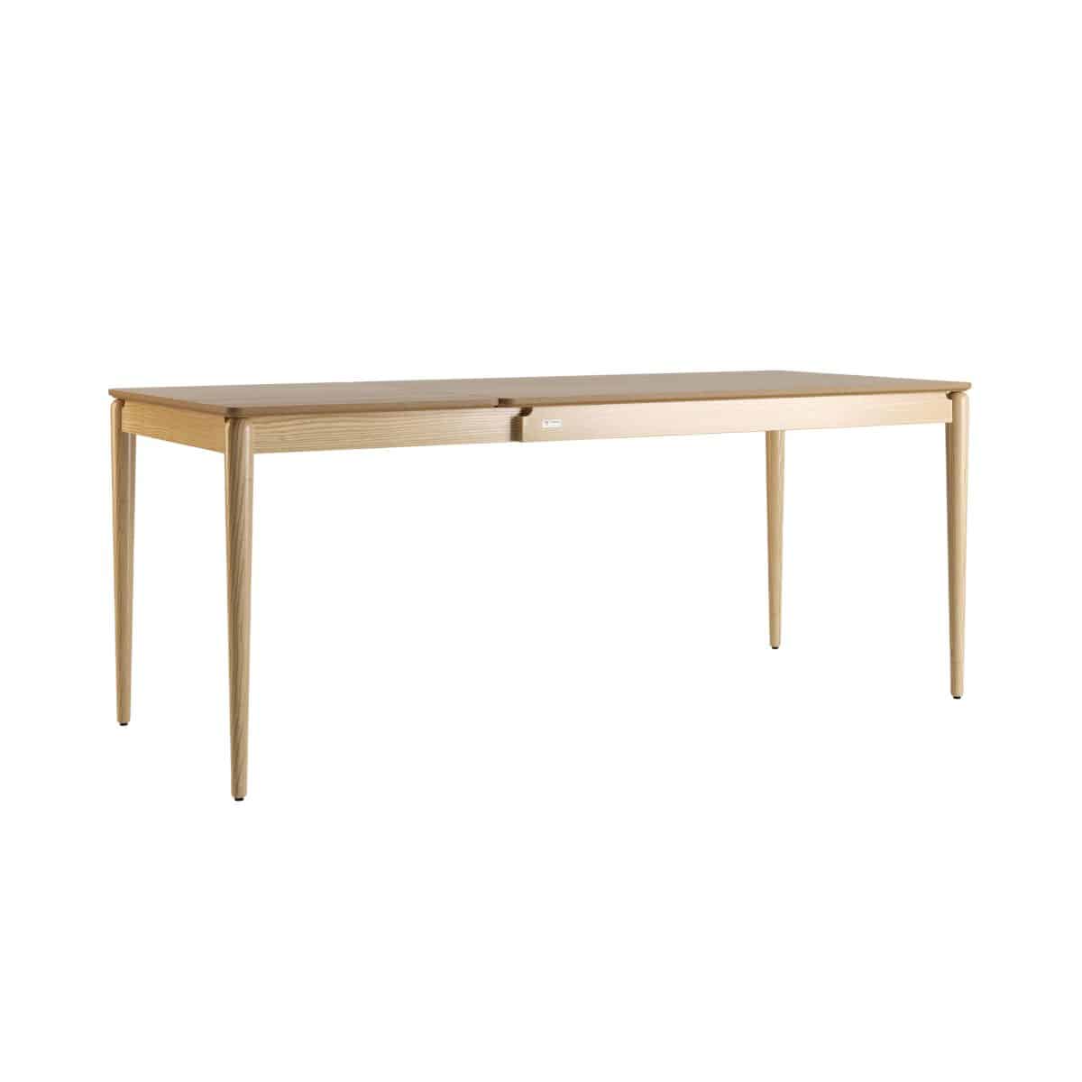 Ausziehbarer Tisch ECLIPSE 130+60 x 80, Esche natur – Bild 6