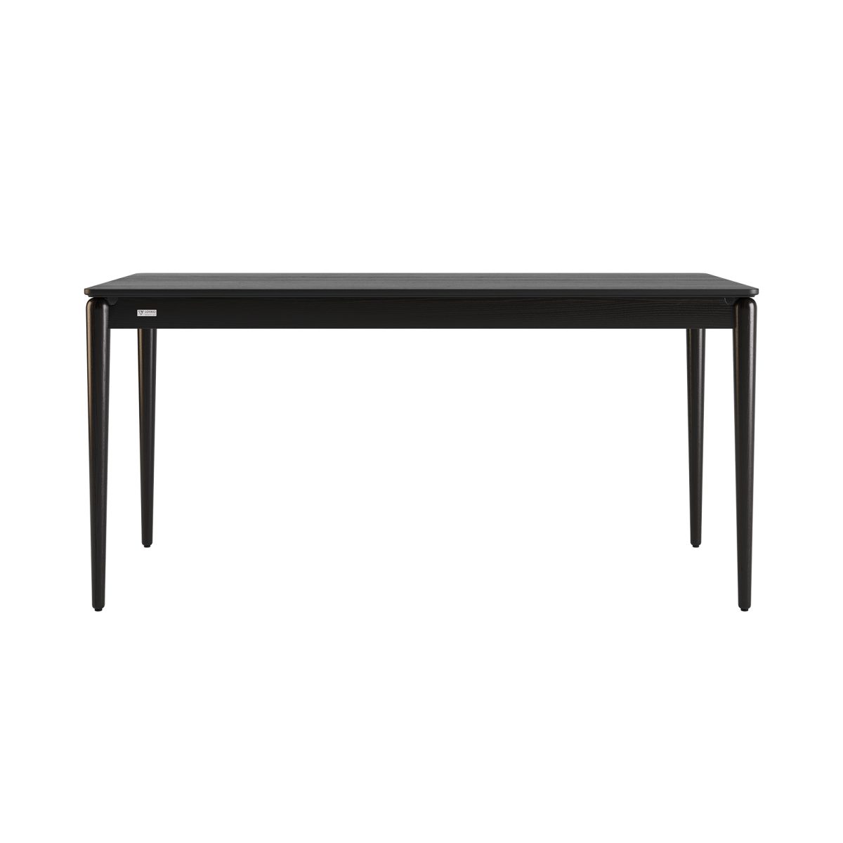 Ausziehbarer Tisch Eclipse 160+60 x 80 schwarz – Bild 2