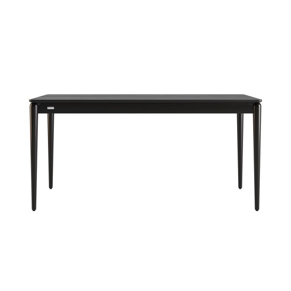 Ausziehbarer Tisch Eclipse 160+60 x 80 schwarz