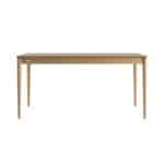 Ausziehbarer Tisch Eclipse 160+60 x 80 natürlicher Eschenholz