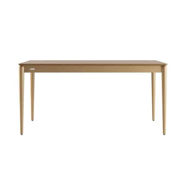 Ausziehbarer Tisch Eclipse 160+60 x 80 natürlicher Eschenholz