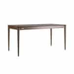 Ausziehbarer Tisch ECIPSE 130+60 x 80, Dunkelwalnuss