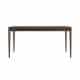 Ausziehbarer Tisch Eclipse 160+60 x 80 dunkler Nussbaum