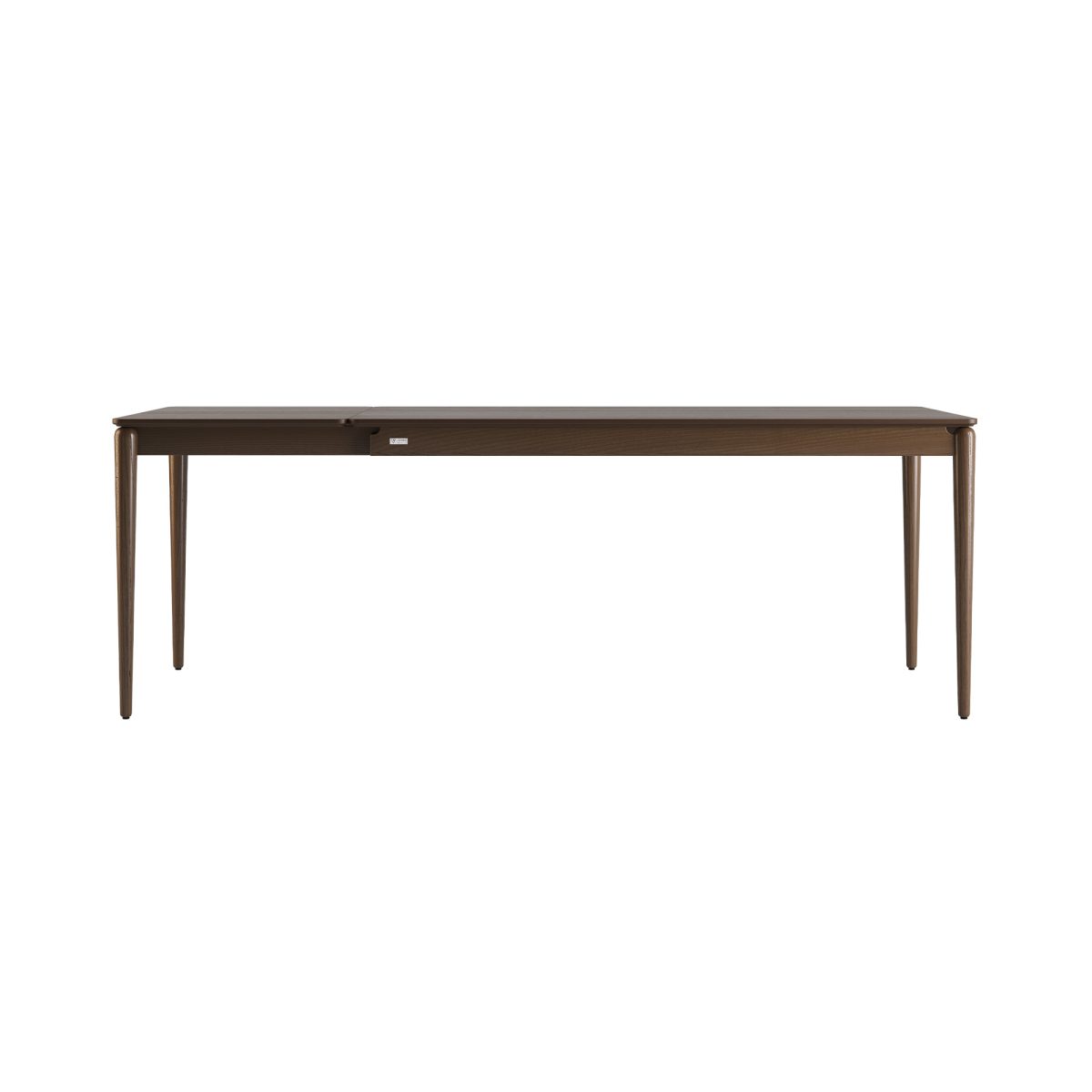 Ausziehbarer Tisch ECIPSE 130+60 x 80, Dunkelwalnuss – Bild 8