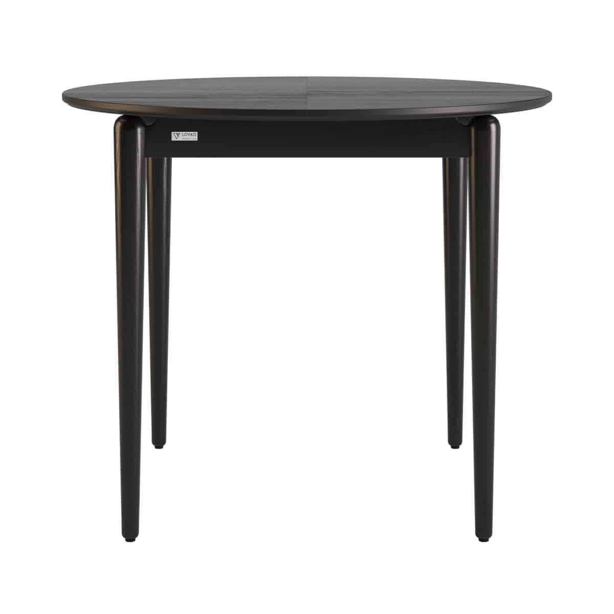 Ausziehbarer Tisch Eclipse d-100+40 schwarz – Bild 2