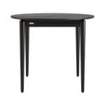 Ausziehbarer Tisch Eclipse d-100+40 schwarz