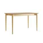 Ausziehbarer Tisch Silva 130+40 x 80 aus natürlichem Eichenholz