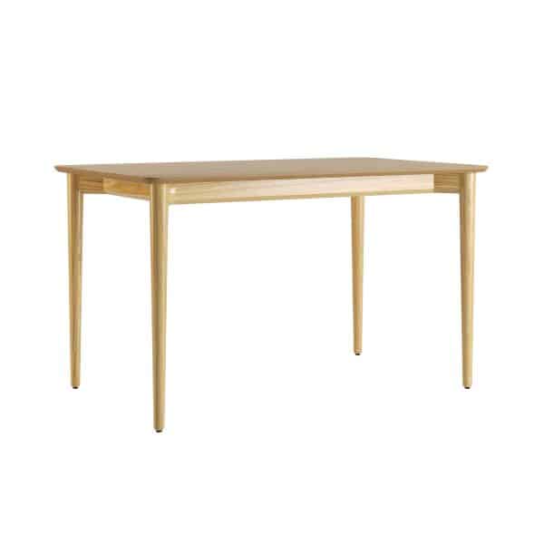 Ausziehbarer Tisch Silva 130+40 x 80 aus natürlichem Eichenholz