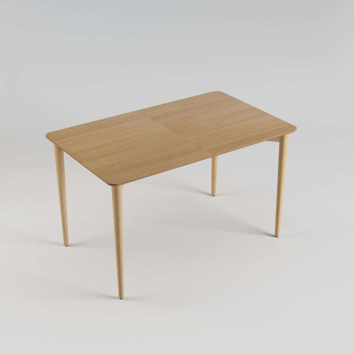 Ausziehbarer Tisch SILVA 130+40 x 80, Esche natur – Bild 3