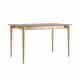 Klappbarer Tisch Silva 130+40 x 80 aus  natürlichem Eschenholz