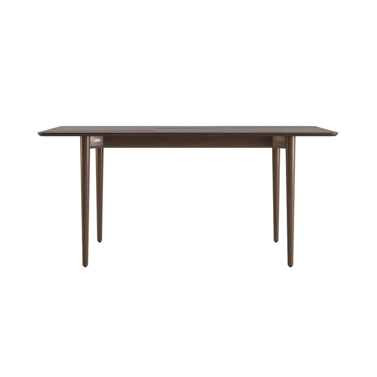 Ausziehbarer Tisch SILVA 130+40 x 80, Dunkelnuss – Bild 7