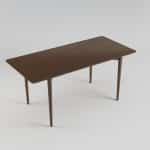 Ausziehbarer Tisch SILVA 130+40 x 80, Dunkelnuss – Bild 5