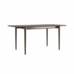 Ausziehbarer Tisch SILVA 130+40 x 80, Dunkelnuss – Bild 6