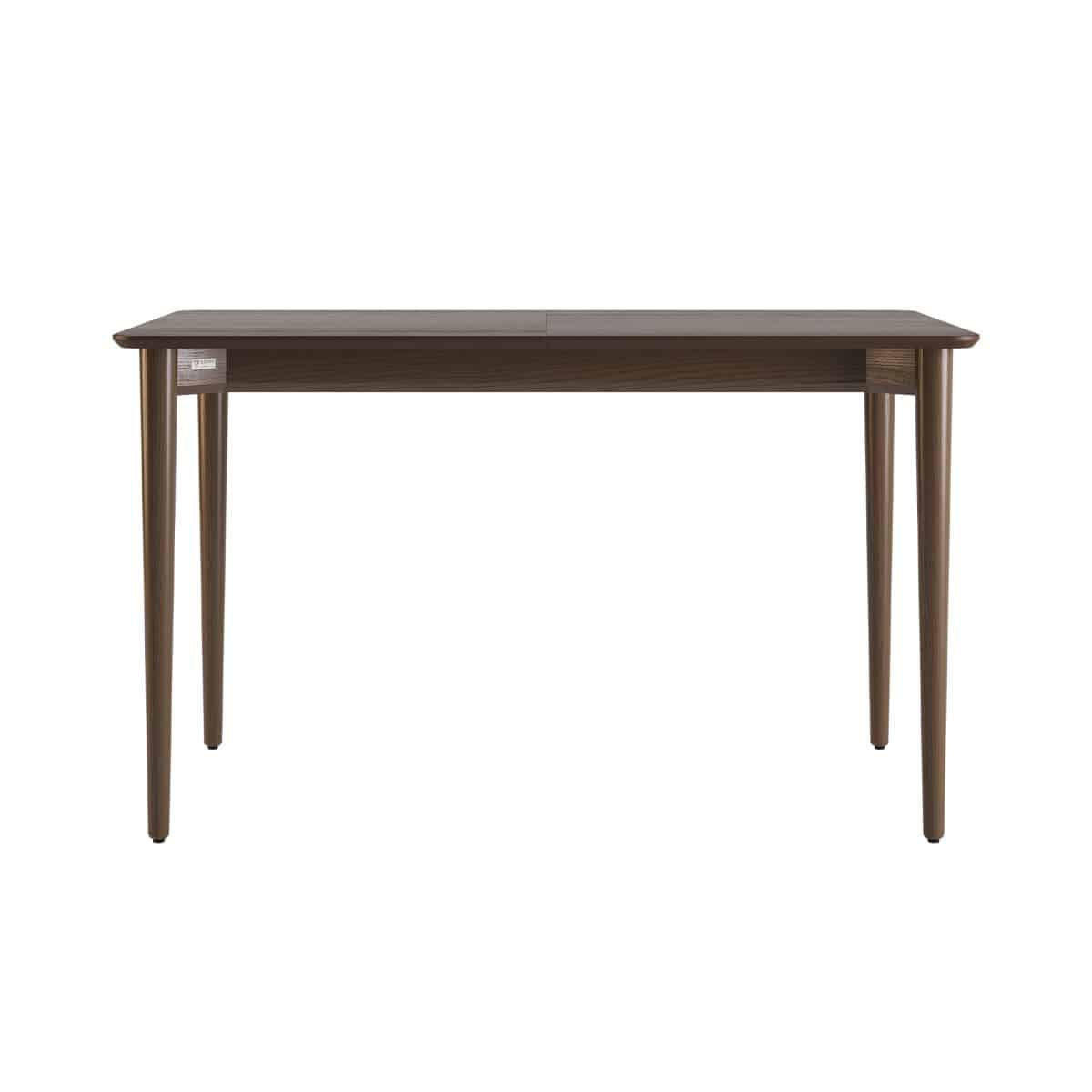 Ausziehbarer Tisch SILVA 130+40 x 80, Dunkelnuss – Bild 4