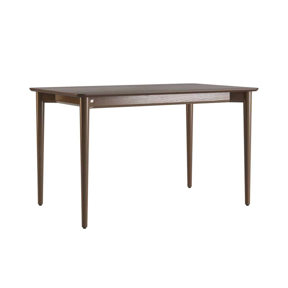 Ausziehbarer Tisch SILVA 130+40 x 80, Dunkelnuss – Bild 2