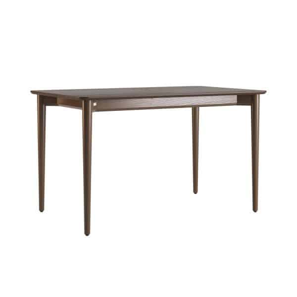 Ausziehbarer Tisch Silva 130+40 x 80 dunkles Nussbaum