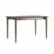 Ausziehbarer Tisch Silva 130+40 x 80 dunkles Nussbaum