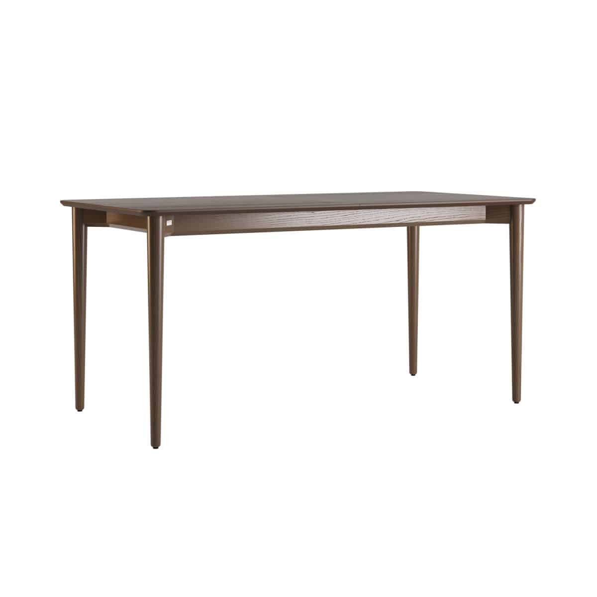 Ausziehbarer Tisch Silva 160+40 x 80 dunkle Walnuss – Bild 2