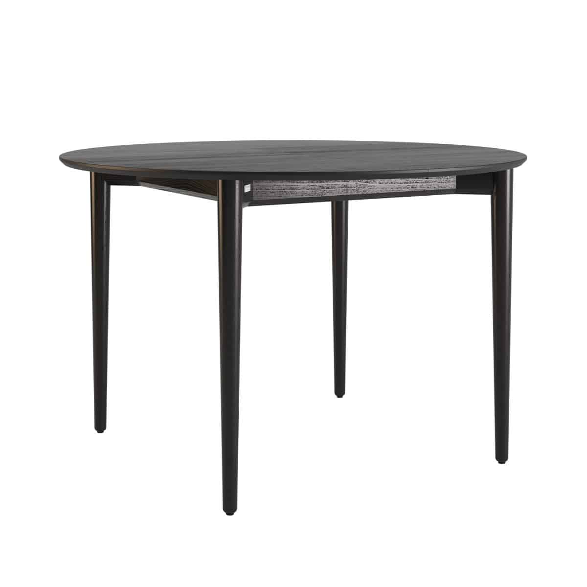 Ausziehbarer Tisch Silva d-120+40 schwarz – Bild 2