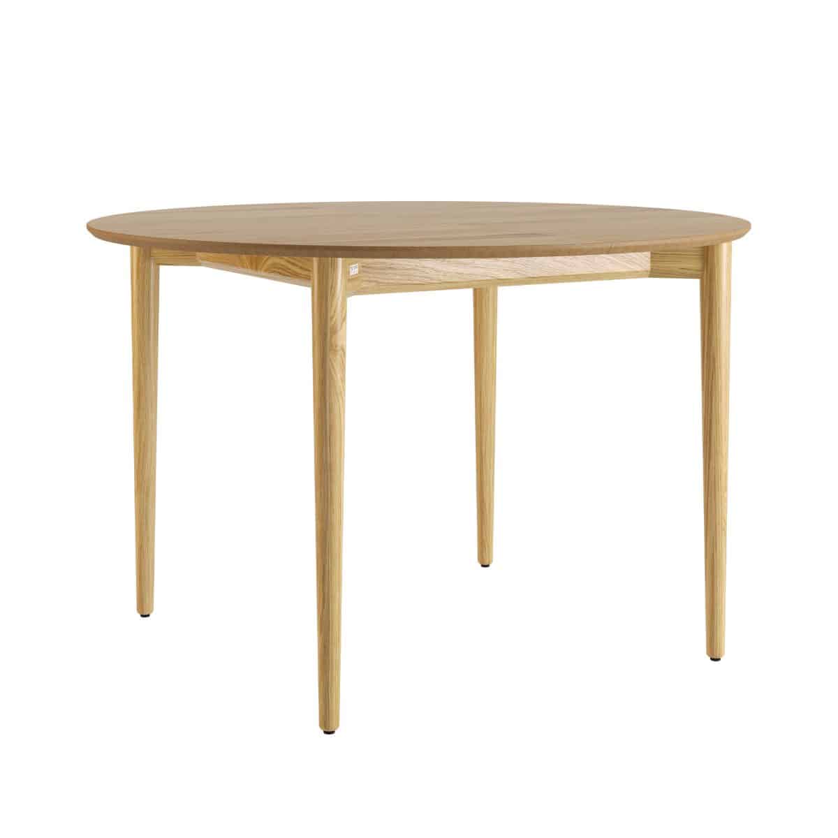 Ausziehbarer Tisch Silva d-120+40, naturgeölte Eiche – Bild 2