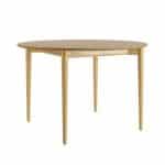 Ausziehbarer Tisch Silva d-120+40, naturgeölte Eiche