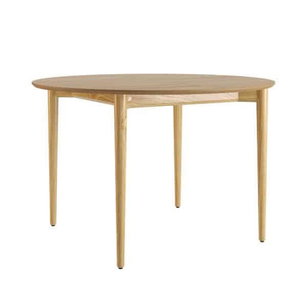 Ausziehbarer Tisch Silva d-120+40, naturgeölte Eiche