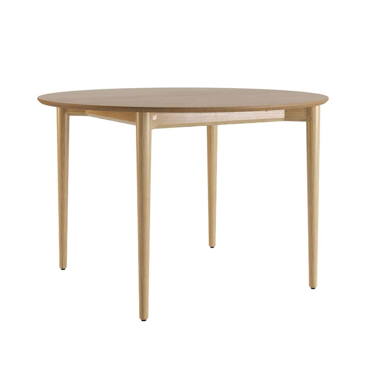 Ausziehbarer Tisch Silva d-120+40 natur Esche – Bild 2