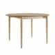 Ausziehbarer Tisch Silva d-120+40 natur Esche