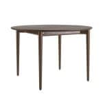 Klappbarer Tisch Silva d-120+40 Dunkelnussbaum