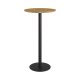 Tisch Soul Bar D-60 schwarz / naturbelassenes Eichenholz