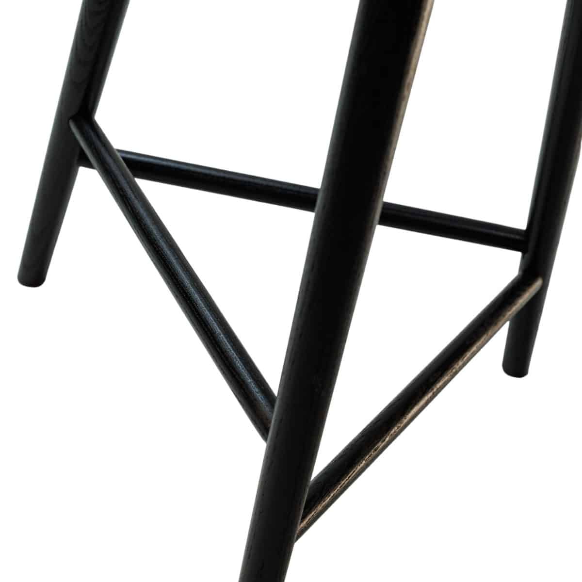 Halbhoher Barhocker Nr. 3, schwarz – Bild 8