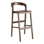 Barstuhl Floki, dunkel nussbaum – Bild 3