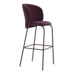 Barstuhl Lilo Exclusive Terracotta Velvet – Bild 3