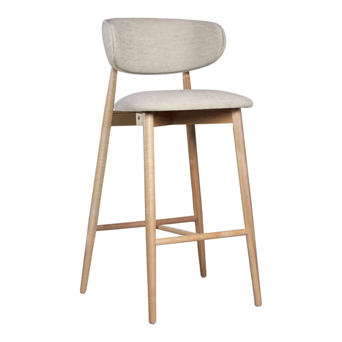 Barstuhl Panda New, Esche natur – Bild 2