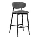 Barstuhl Panda New, schwarz