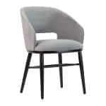 Stuhl Dolphin schwarz / Dream Velvet 202.17