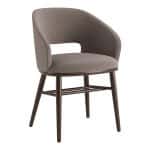 Stuhl Dolphin Dunkelwalnuss / Venus Velvet 2940 – Bild 3