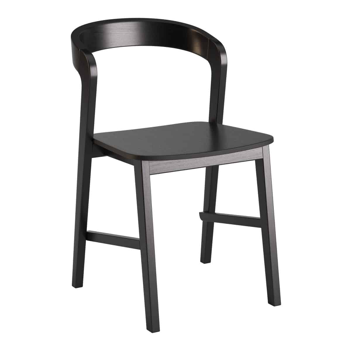 Stuhl Floki, schwarz – Bild 3