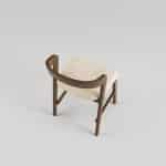 Stuhl Floki, dunkel nussbaum – Bild 4