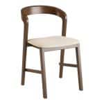 Stuhl Floki, dunkel nussbaum