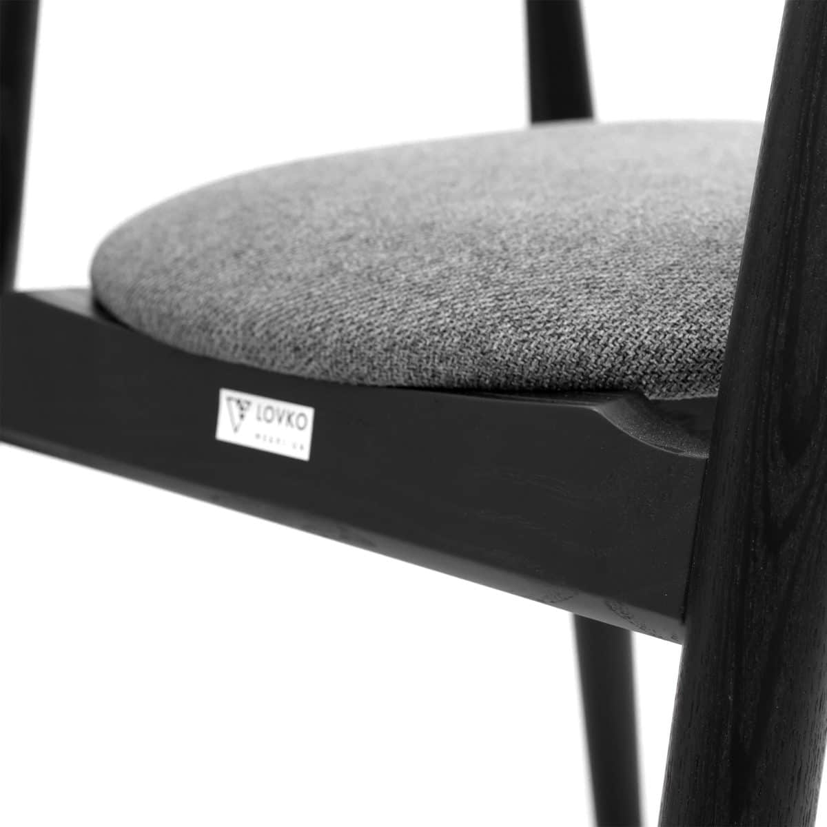 Stuhl Mamont, schwarz – Bild 6