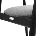 Stuhl Mamont, schwarz – Bild 6