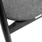 Stuhl Mamont, schwarz – Bild 5